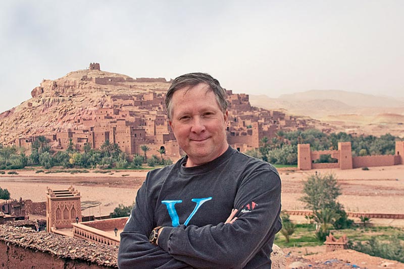 David in Morocco, October 2008